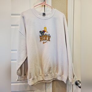 Nike‎ Sweatshirt Bart Simpson